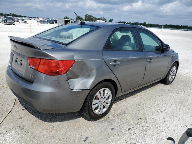 KNAFU4A20B5892324 - 2011 KIA FORTE EX GRAY photo 3