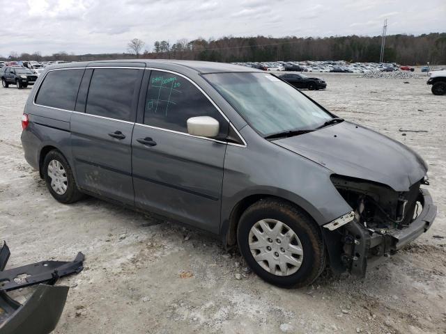 5FNRL382X7B028325 - 2007 HONDA ODYSSEY LX GRAY photo 4