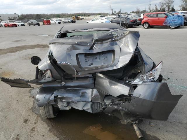 2HGFG1B94AH504024 - 2010 HONDA CIVIC EXL ნაცრისფერი ფოტო 6
