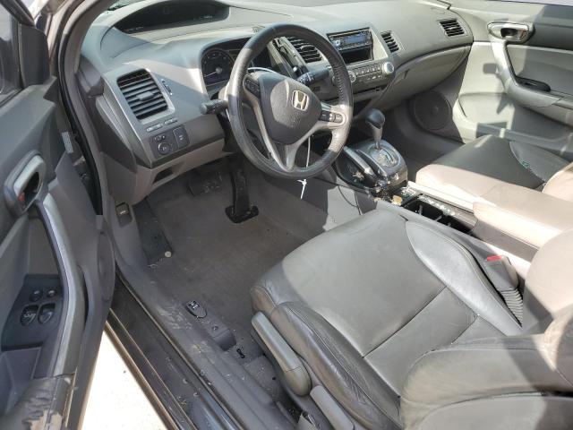 2HGFG1B94AH504024 - 2010 HONDA CIVIC EXL ნაცრისფერი ფოტო 8