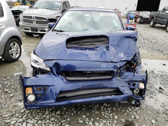 JF1VA1E69H9825750 - 2017 SUBARU WRX PREMIUM BLUE photo 5