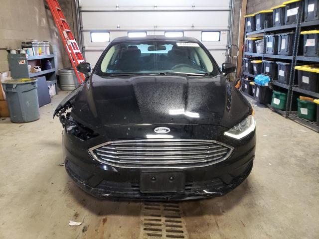 3FA6P0LU2JR127165 - 2018 FORD FUSION SE HYBRID BLACK photo 5