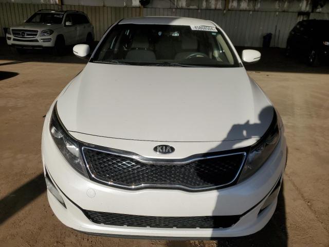 KNAGM4A71F5544232 - 2015 KIA OPTIMA LX WHITE photo 5