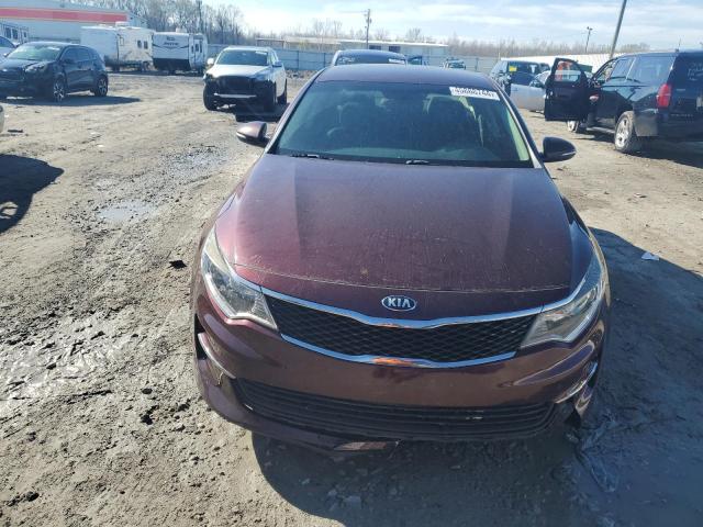 5XXGT4L3XHG127125 - 2017 KIA OPTIMA LX BURGUNDY photo 5