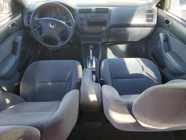 2HGES16354H633149 - 2004 HONDA CIVIC DX VP Արծաթագույն լուսանկար 8