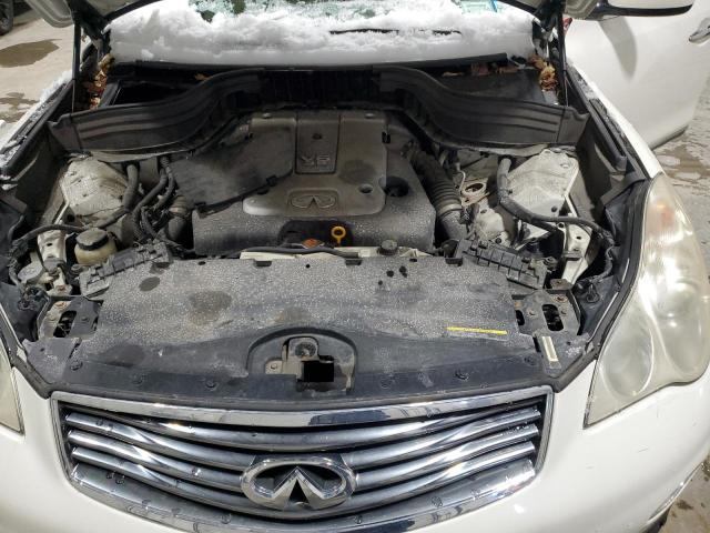 JNKAJ09F58M354978 - 2008 INFINITI EX35 BASE WHITE photo 12