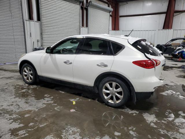 JNKAJ09F58M354978 - 2008 INFINITI EX35 BASE WHITE photo 2