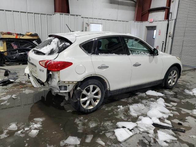 JNKAJ09F58M354978 - 2008 INFINITI EX35 BASE WHITE photo 3
