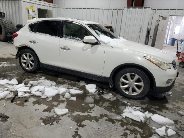 JNKAJ09F58M354978 - 2008 INFINITI EX35 BASE WHITE photo 4