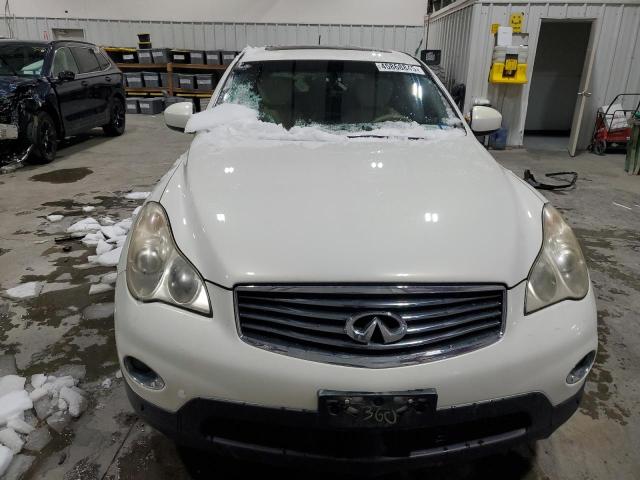 JNKAJ09F58M354978 - 2008 INFINITI EX35 BASE WHITE photo 5