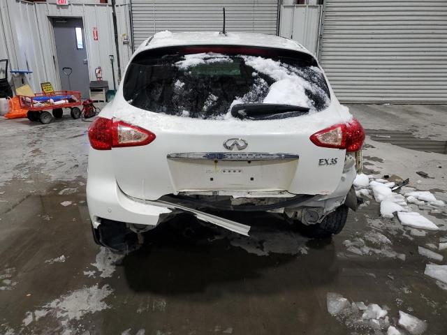 JNKAJ09F58M354978 - 2008 INFINITI EX35 BASE WHITE photo 6