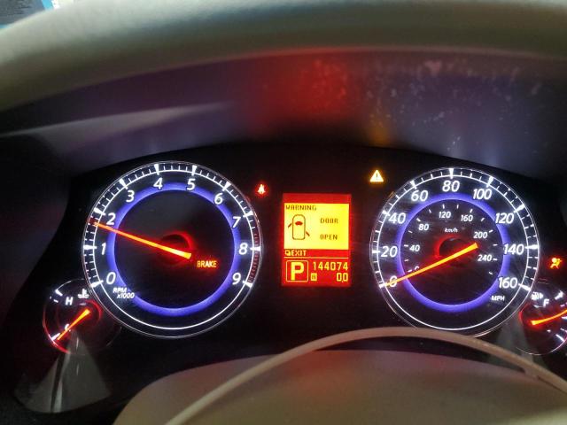 JNKAJ09F58M354978 - 2008 INFINITI EX35 BASE WHITE photo 9