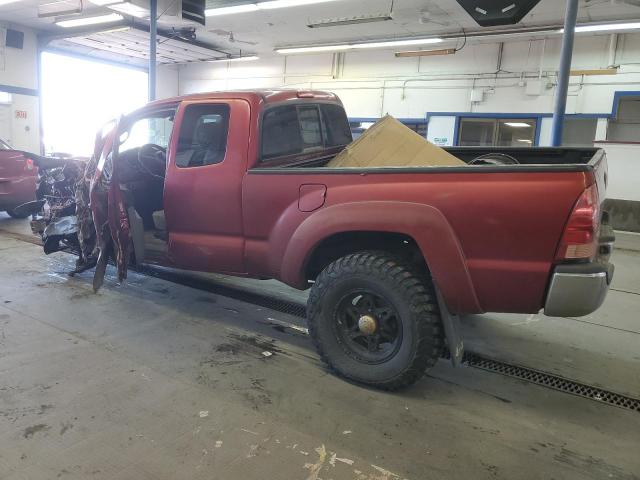 5TEUX42NX8Z580799 - 2008 TOYOTA TACOMA ACCESS CAB BURGUNDY photo 2