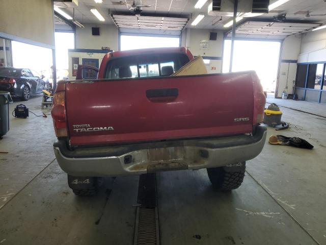 5TEUX42NX8Z580799 - 2008 TOYOTA TACOMA ACCESS CAB BURGUNDY photo 6