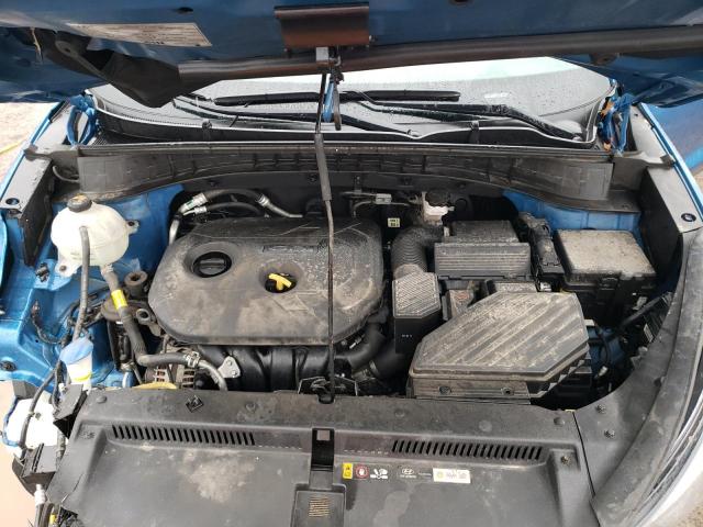 KM8J23A45KU963968 - 2019 HYUNDAI TUCSON SE BLUE photo 12