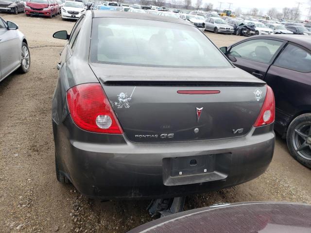 1G2ZG58N574171169 - 2007 PONTIAC G6 BASE GRAY photo 6