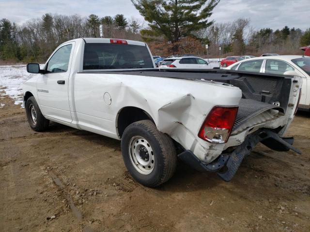 3C6JD7DP6CG248916 - 2012 DODGE RAM 1500 ST WHITE photo 2