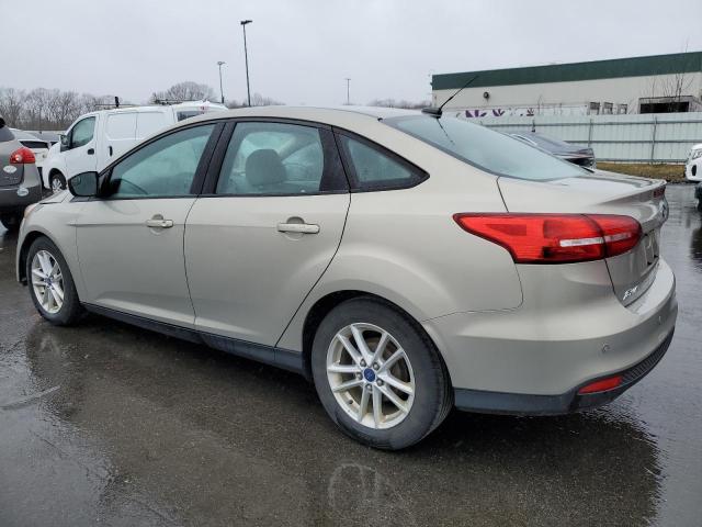 1FADP3F26FL292256 - 2015 FORD FOCUS SE BEIGE photo 2