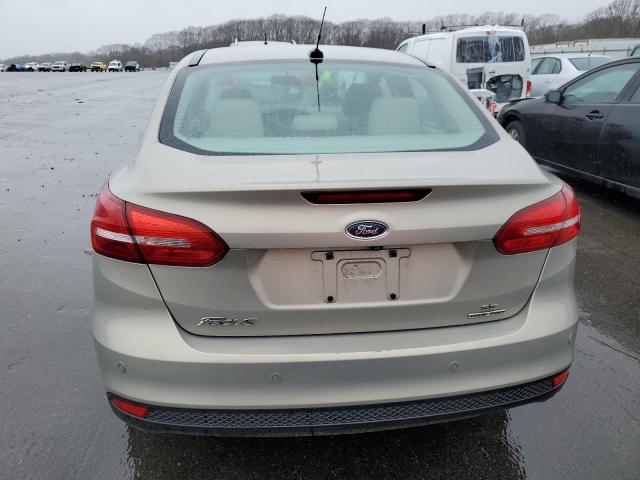 1FADP3F26FL292256 - 2015 FORD FOCUS SE BEIGE photo 6