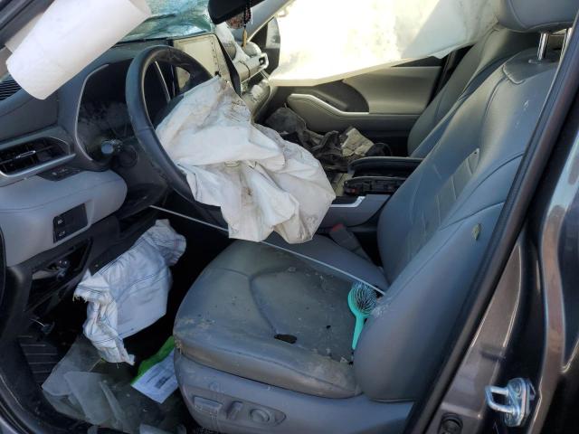 5TDGZRAH6MS052300 - 2021 TOYOTA HIGHLANDER XLE 灰色 照片 7