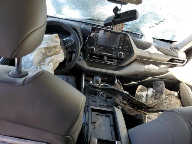 5TDGZRAH6MS052300 - 2021 TOYOTA HIGHLANDER XLE 灰色 照片 8