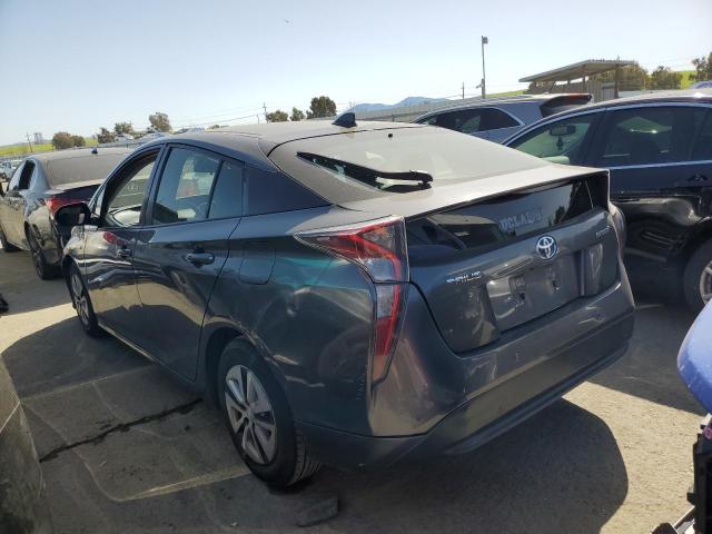 JTDKARFU6H3050027 - 2017 TOYOTA PRIUS GRAY photo 2