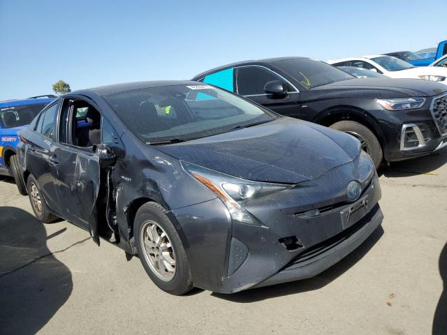 JTDKARFU6H3050027 - 2017 TOYOTA PRIUS GRAY photo 4