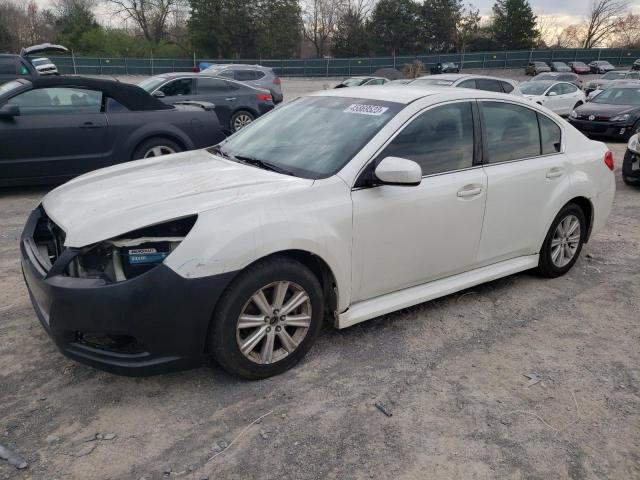 4S3BMBC67C3025294 - 2012 SUBARU LEGACY 2.5I PREMIUM WHITE photo 1