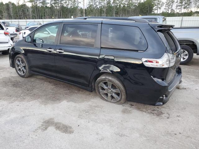 5TDXZ3DC3LS023252 - 2020 TOYOTA SIENNA SE BLACK photo 2