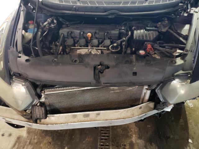 2HGFG12948H539642 - 2008 HONDA CIVIC EXL შავი ფოტო 11