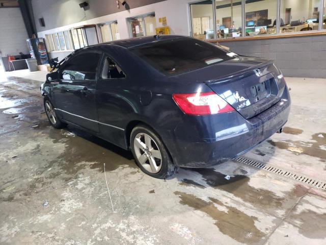 2HGFG12948H539642 - 2008 HONDA CIVIC EXL BLACK photo 2