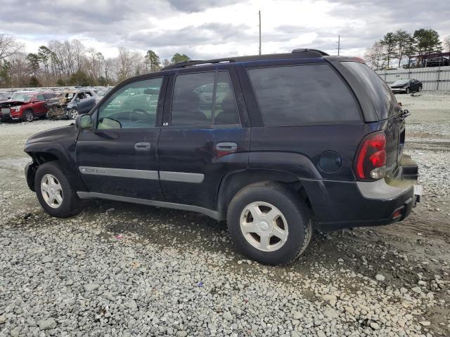 1GNDS13S232122955 - 2003 CHEVROLET TRAILBLAZE BLACK photo 2