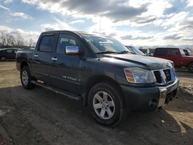 1N6BA07B66N507443 - 2006 NISSAN TITAN XE GREEN photo 4