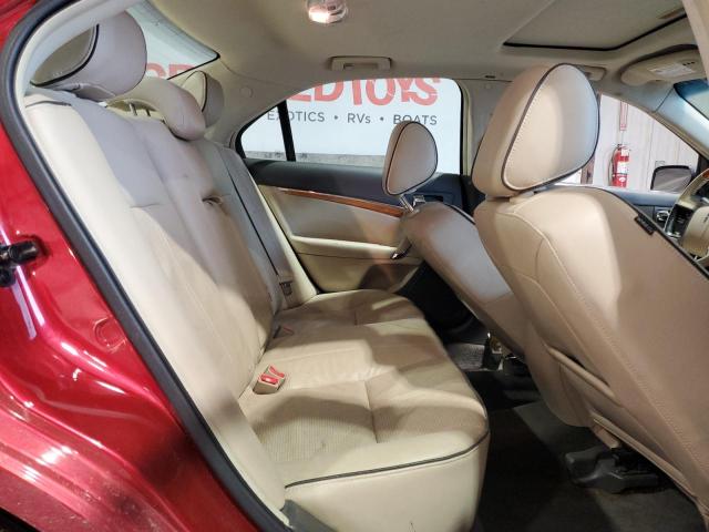 3LNHL2GC4BR762025 - 2011 LINCOLN MKZ RED photo 10