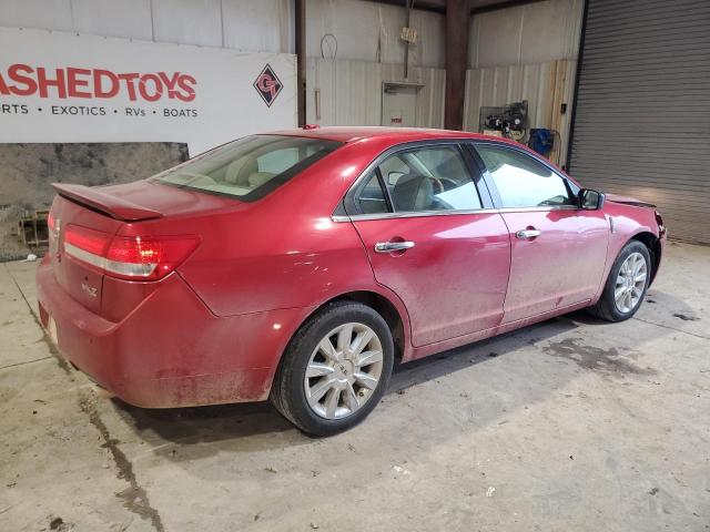 3LNHL2GC4BR762025 - 2011 LINCOLN MKZ RED photo 3
