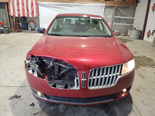 3LNHL2GC4BR762025 - 2011 LINCOLN MKZ RED photo 5