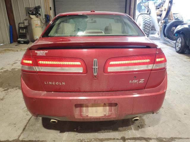 3LNHL2GC4BR762025 - 2011 LINCOLN MKZ RED photo 6