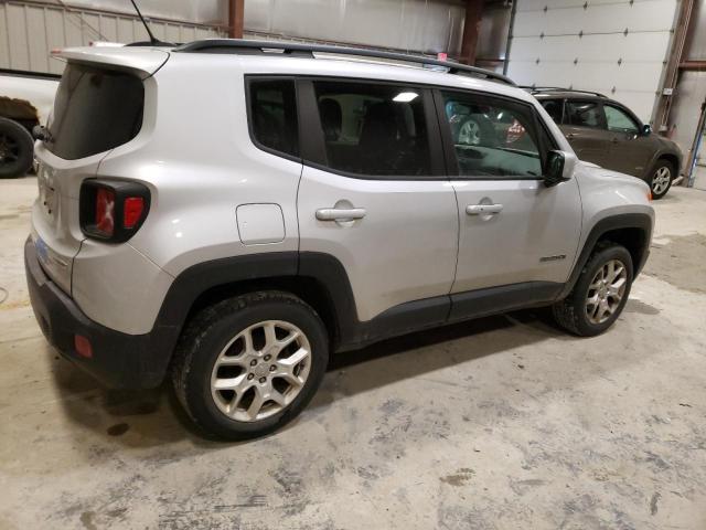 ZACCJBBB9HPG48172 - 2017 JEEP RENEGADE LATITUDE SILVER photo 3