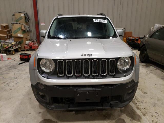 ZACCJBBB9HPG48172 - 2017 JEEP RENEGADE LATITUDE SILVER photo 5