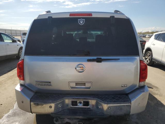 5N1AA08B94N735913 - 2004 NISSAN ARMADA SE SILVER photo 6