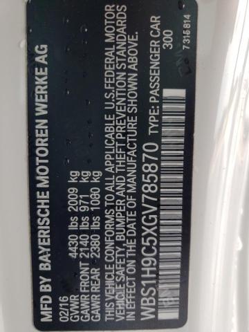 WBS1H9C5XGV785870 - 2016 BMW M2 Weiß Foto 13