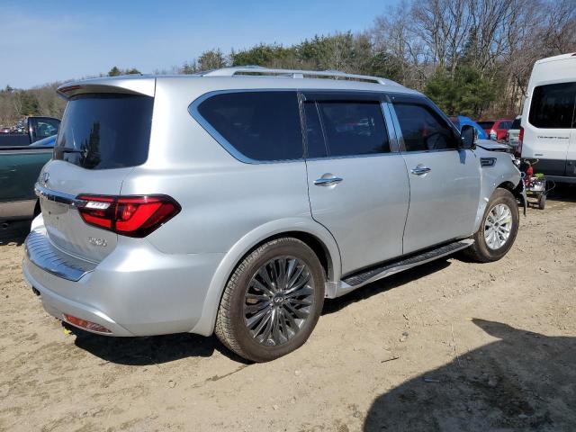 JN8AZ2BE7N9290887 - 2022 INFINITI QX80 SENSORY SILVER photo 3