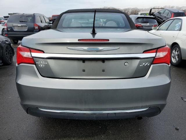 1C3BCBEB3CN229497 - 2012 CHRYSLER 200 TOURING GRAY photo 6