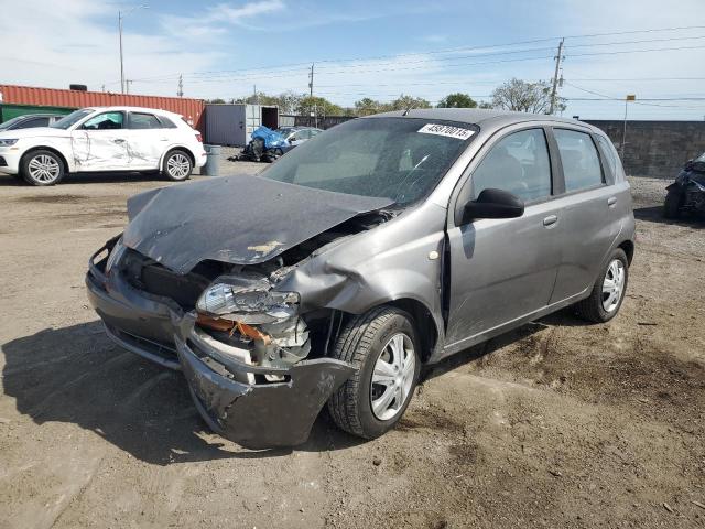 KL1TD66687B742328 - 2007 CHEVROLET AVEO BASE Gümüş foto 1