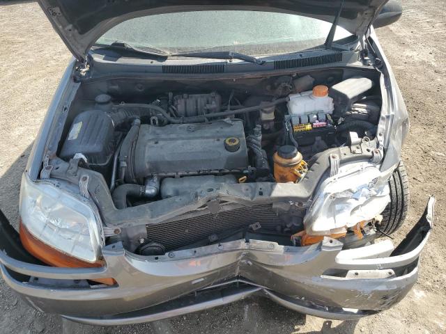 KL1TD66687B742328 - 2007 CHEVROLET AVEO BASE Gümüş foto 11