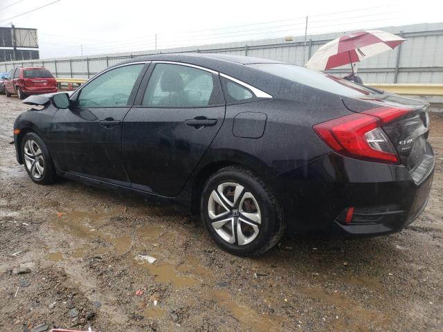 2HGFC2F59HH549883 - 2017 HONDA CIVIC LX BLACK photo 2