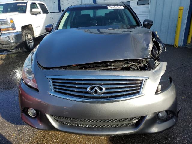 JN1CV6AP8DM300951 - 2013 INFINITI G37 BASE GRAY photo 5