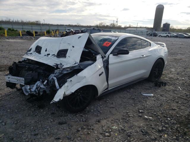 1FA6P8CF3K5102747 - 2019 FORD MUSTANG GT WHITE photo 1