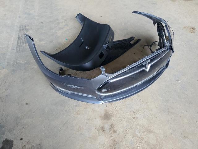 5YJSA1E28GF129833 - 2016 TESLA MODEL S GRAY photo 12