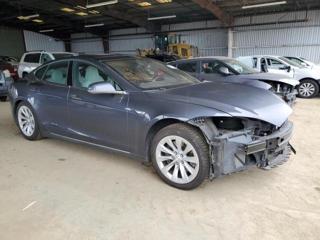 5YJSA1E28GF129833 - 2016 TESLA MODEL S GRAY photo 4